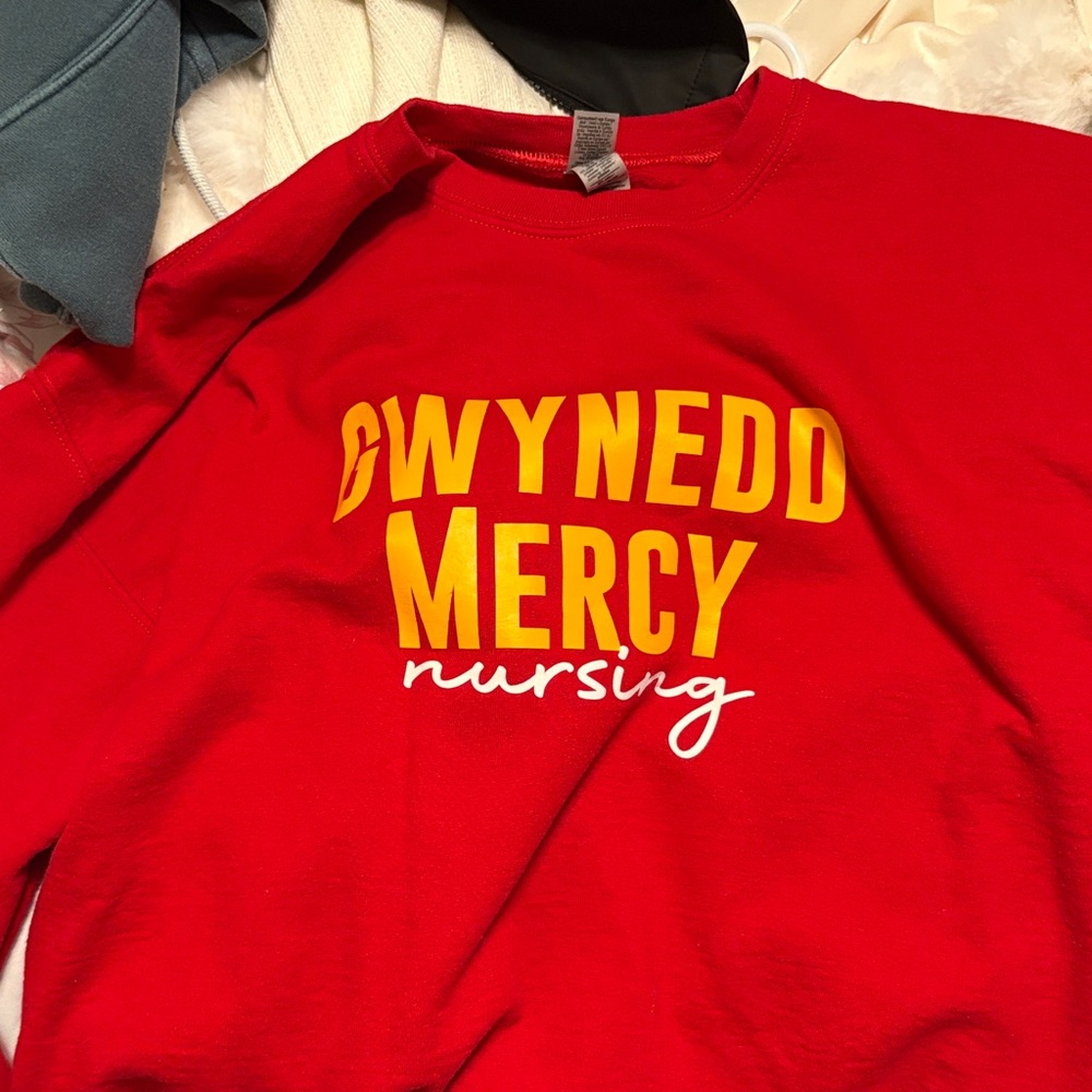 Gwynedd Mercy Nursing Red Sweatshirt